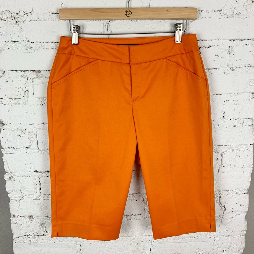 Peace of Cloth Panticular Orange Bermuda Shorts 2